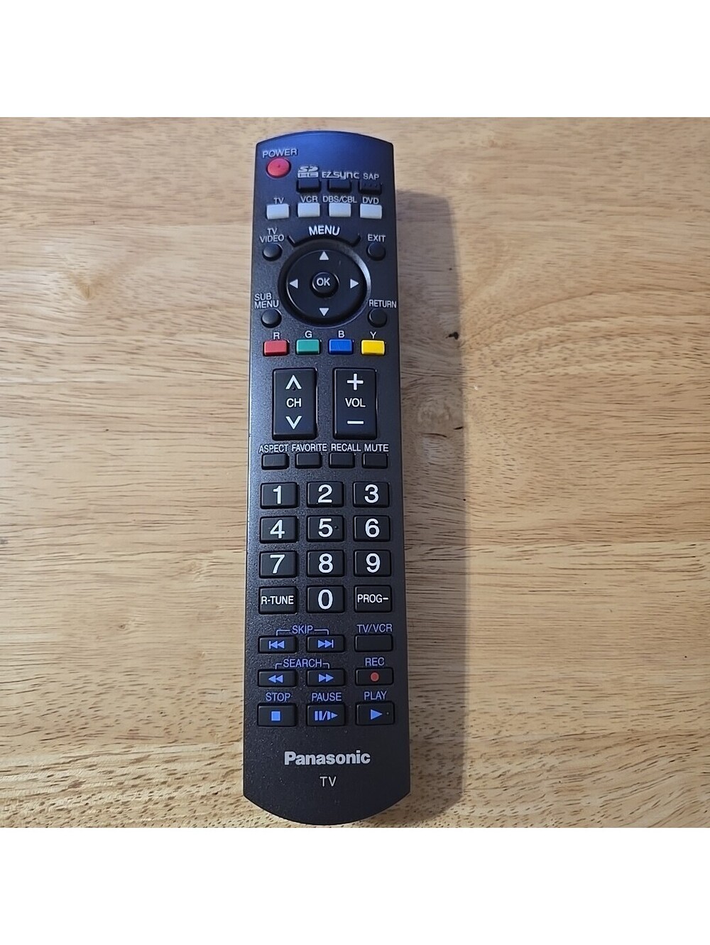 GENUINE PANASONIC N2QAYB000100 LCD TV REMOTE - PT-50LCZ70 TH-42PC77U Original